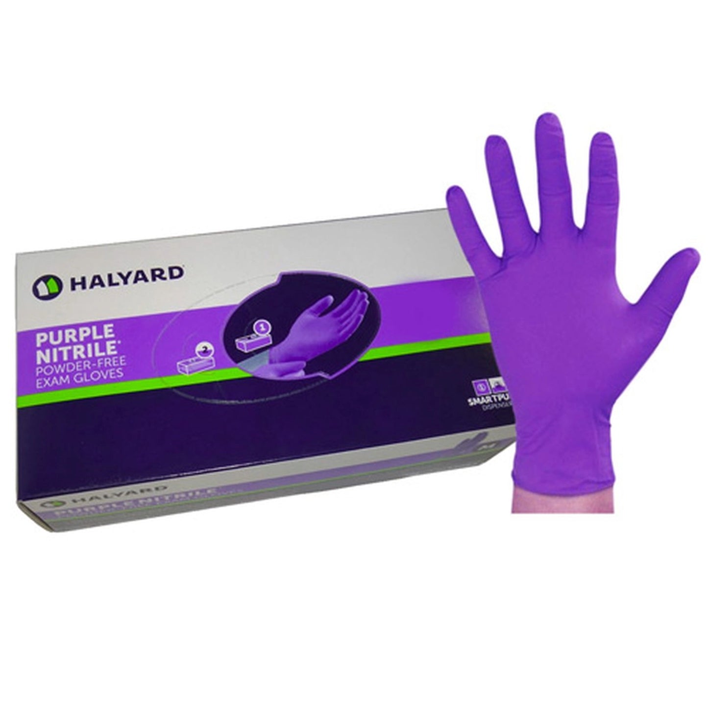 Halyard Purple Nitrile Cytotoxic Exam Gloves (200)