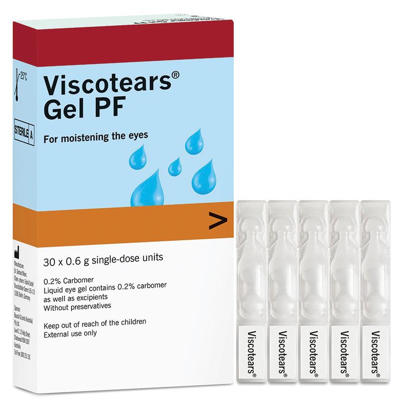 Viscotears Gel Preservative-Free 0.6g – 30 Vials