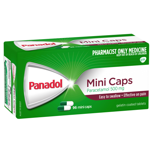 Paracetamol 500mg -  Panadol Mini Caps