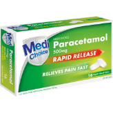 Paracetamol 500mg Tablets - Medichoice Rapid