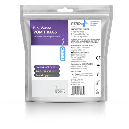 AERO Vomit Bag + Wipe