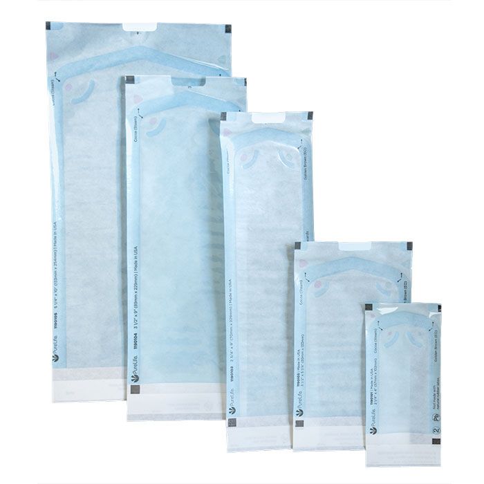 Autoclave Self-Sealing Sterilisation Pouches - Box 200