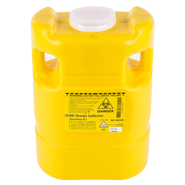 Bio Hazard Collector BD Sharps 7.8L