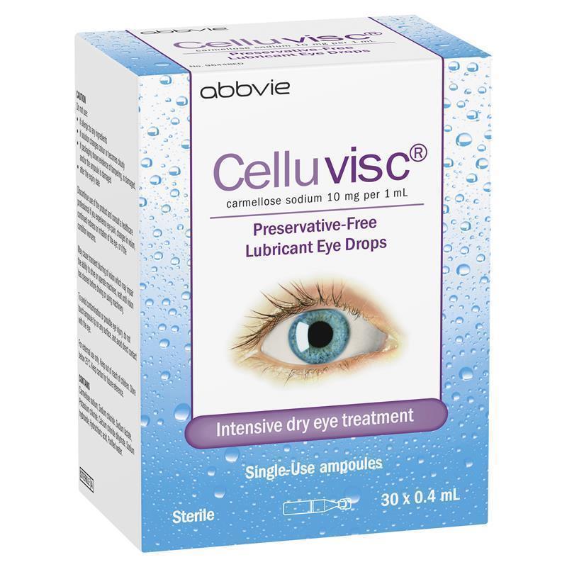 Celluvisc Preservative-Free Lubricant Eye Drops 0.4mL