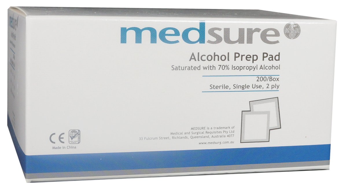 Medsure Alcohol Prep Swabs