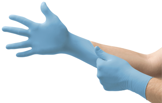 Micro‑Touch NitraTex Examination Gloves (Powder‑Free Nitrile) – Box of 100