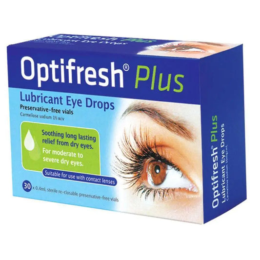 Optifresh Plus Lubricant Eye Drops 0.4mL