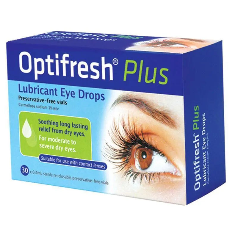 Optifresh Plus Lubricant Eye Drops 0.4mL