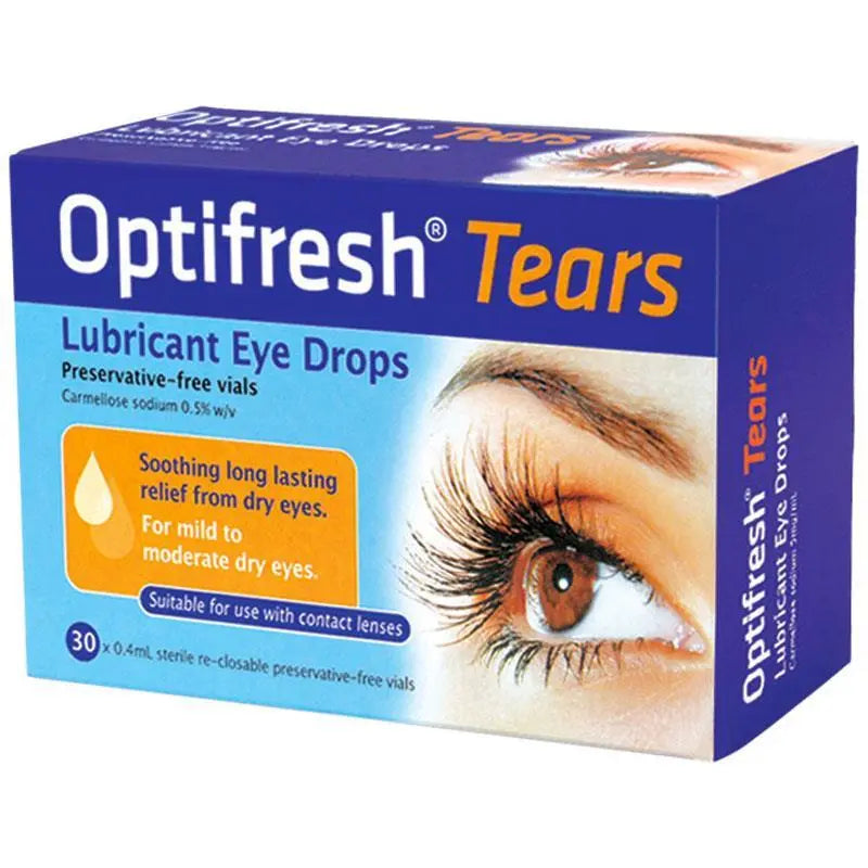 Optifresh Tears Lubricant Eye Drops 0.4mL