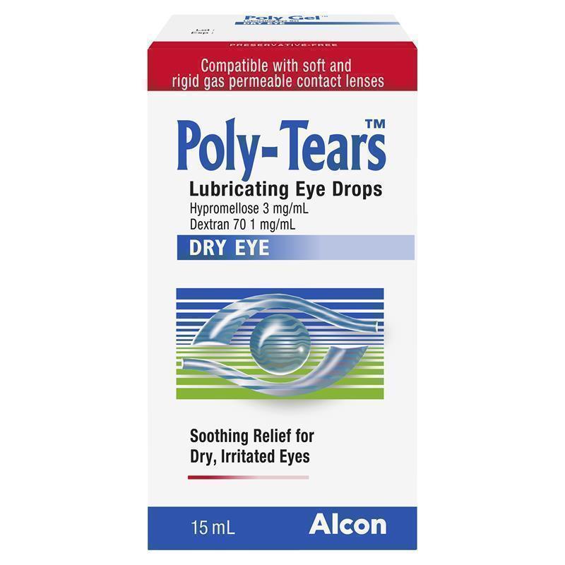 Poly-Tears Eye Drops 15mL