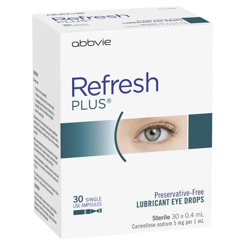Refresh Plus Preservative Free Lubricant Eye Drops