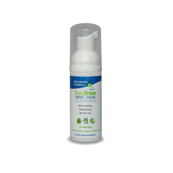 EyeEco Advanced Formula 2% Tea Tree Eyelid Foam Cleanser