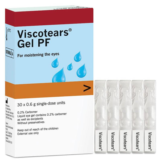 Viscotears Gel Preservative-Free 0.6g – 30 Vials