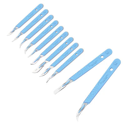 Swann‑Morton Scalpel Blade with Disposable Handle - Box 10